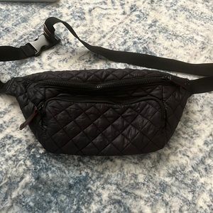 Mz Wallace black metro sling fanny bag
